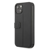 BMW iPhone 13 Mini Etui Tricolor Carbon Effect Svart