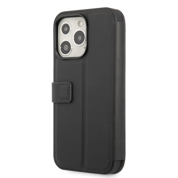 BMW iPhone 13 Pro Max Etui Tricolor Carbon Effect Svart