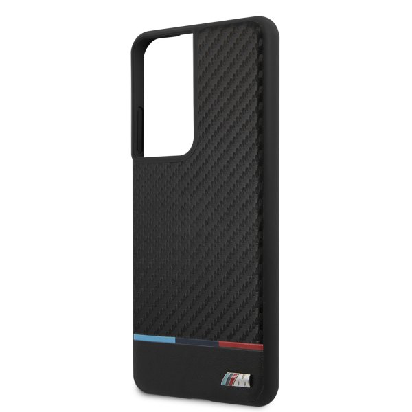 BMW Samsung Galaxy S21 Ultra Deksel Dynamic Carbon Svart