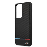 BMW Samsung Galaxy S21 Ultra Deksel Dynamic Carbon Svart