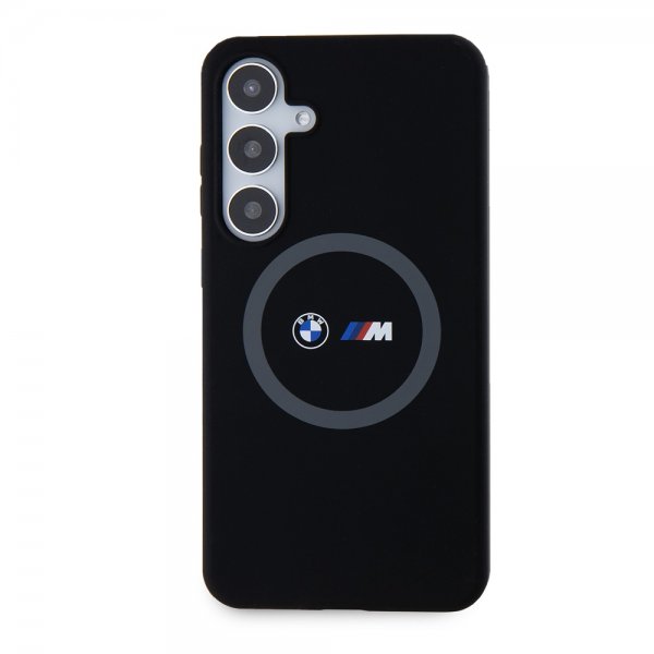 BMW Samsung Galaxy S24 Plus Deksel Printed Logos MagSafe Svart