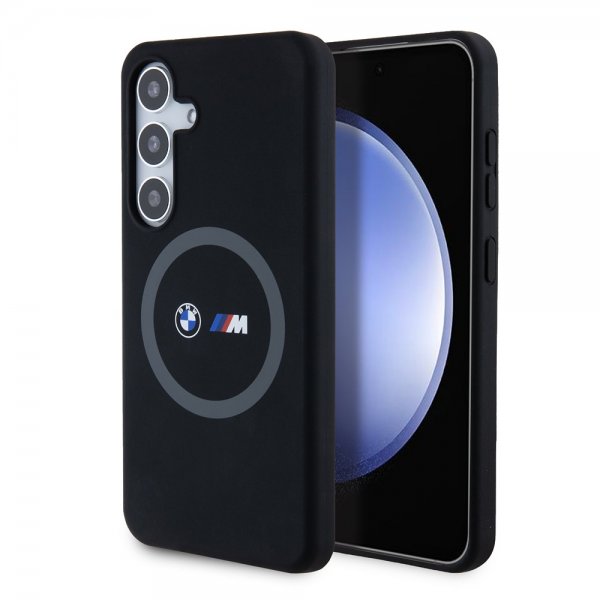 BMW Samsung Galaxy S24 Deksel Printed Logos MagSafe Svart