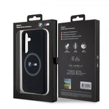BMW Samsung Galaxy S24 Deksel Printed Logos MagSafe Svart
