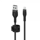 Belkin BOOST CHARGE USB-A to LTG_Braided Silicon 1m Black