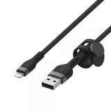 Belkin BOOST CHARGE USB-A to LTG_Braided Silicon 1m Black