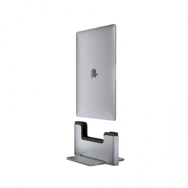 Brydge Vertical Dock för Macbook Pro 13" Space Gray