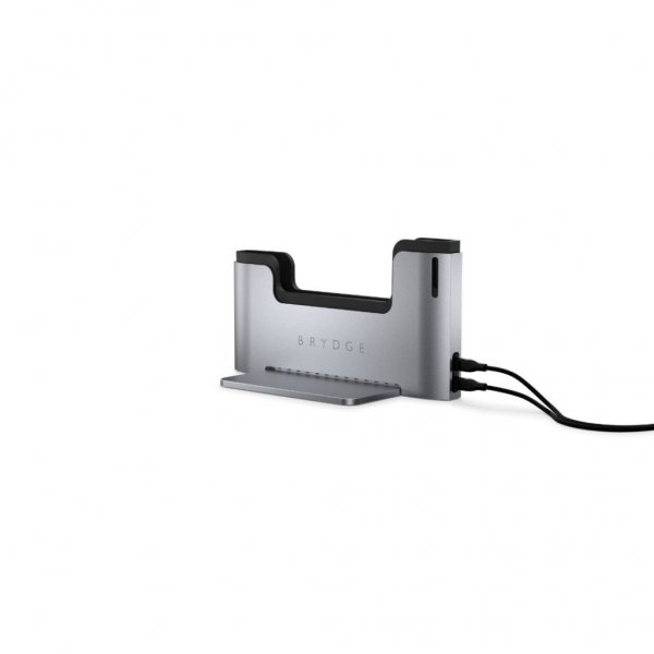 Brydge Vertical Dock för 15-tums Macbook Pro Sølv