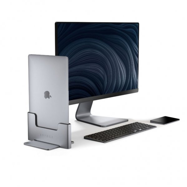 Brydge Vertical Dock för Macbook Pro 13" Space Gray