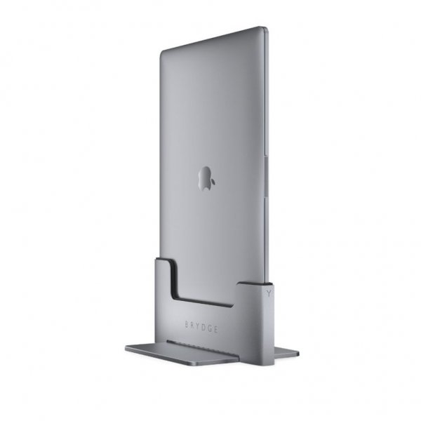 Brydge Vertical Dock för 15-tums Macbook Pro Sølv