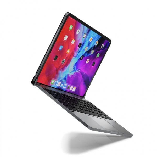 Brydge Pro Aluminium Tangentbord för iPad Pro 12.9 med trackpad Nordisk layout