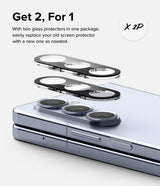 Ringke Samsung Galaxy Z Fold 5 Kamerabeskytter Camera Protector Glass 2-pakning