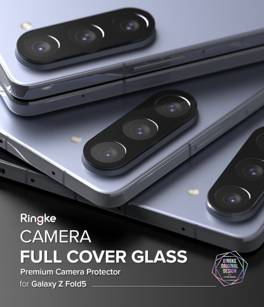 Ringke Samsung Galaxy Z Fold 5 Kamerabeskytter Camera Protector Glass 2-pakning
