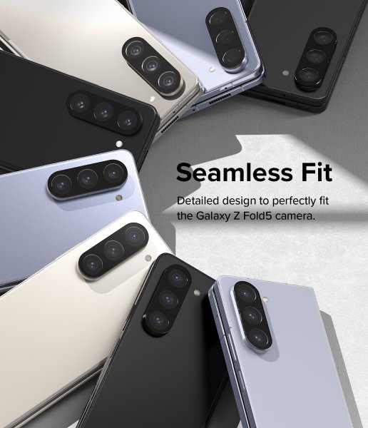 Ringke Samsung Galaxy Z Fold 5 Kamerabeskytter Camera Protector Glass 2-pakning