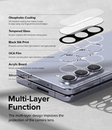 Ringke Samsung Galaxy Z Fold 5 Kamerabeskytter Camera Protector Glass 2-pakning