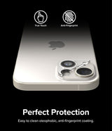 Ringke iPhone 15/iPhone 15 Plus Kamerabeskytter Camera Protector Glass 2-pakning