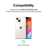 Ringke iPhone 15/iPhone 15 Plus Kamerabeskytter Camera Protector Glass 2-pakning
