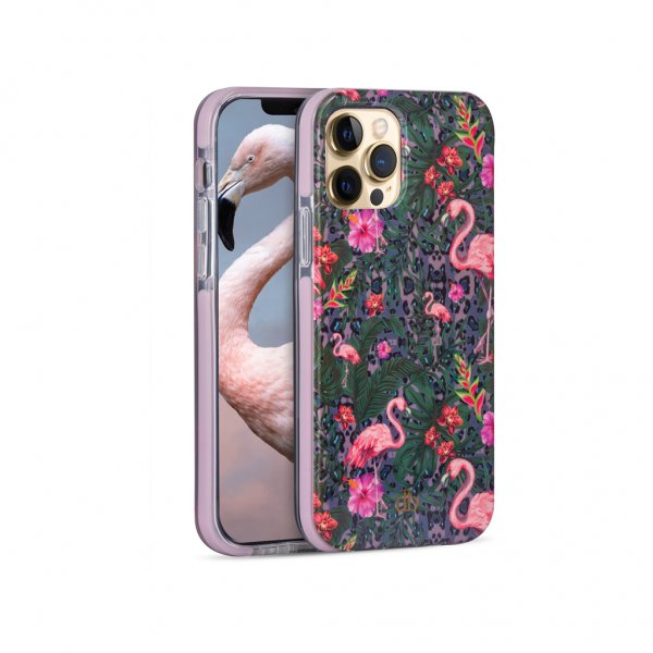 dbramante1928 iPhone 13 Pro Deksel Capri Tropical Flamingo