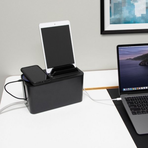 Bluelounge CableBox mini Station Svart