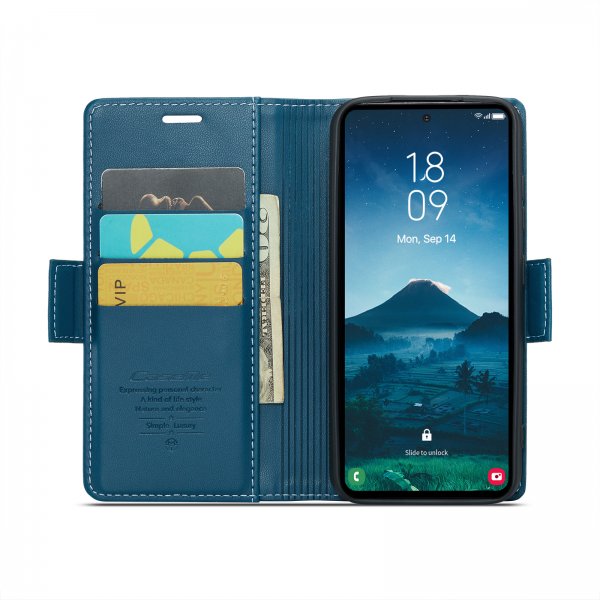 CaseMe Samsung Galaxy S25 Ultra Etui 023 Series Blå