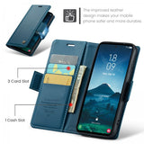 CaseMe Samsung Galaxy S25 Ultra Etui 023 Series Blå
