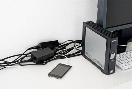 Bluelounge Cablebox Mini Kabelboks Svart