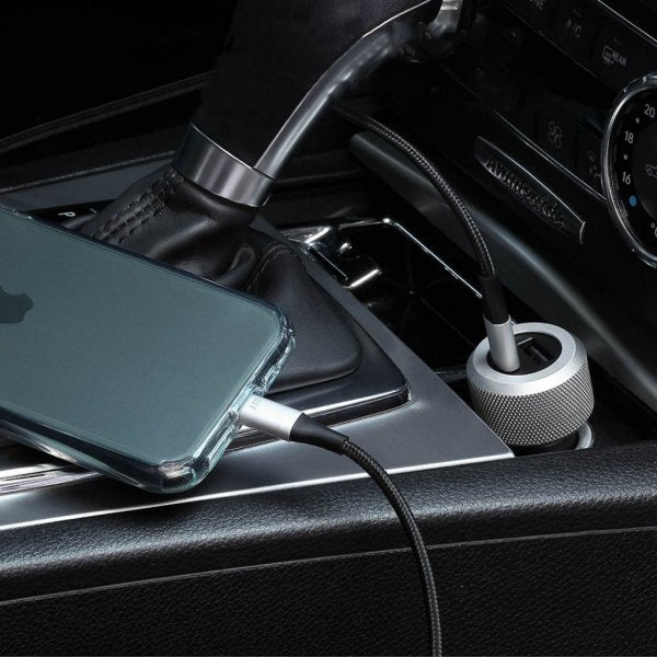 Just Mobile Highway Turbo Billader USB-C Til Lightning-kabel