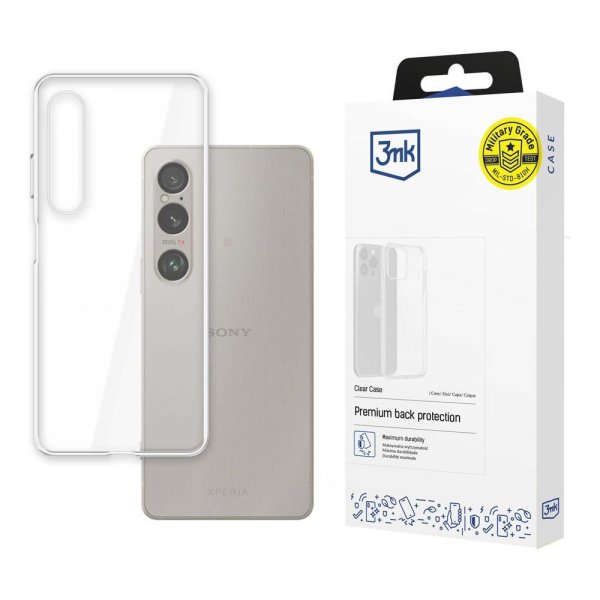 3mk Sony Xperia 1 VI Deksel Clear Case Transparent