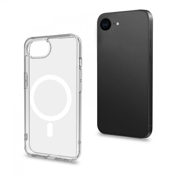 Celly iPhone 16e/17e Deksel GELSKINMAG Transparent