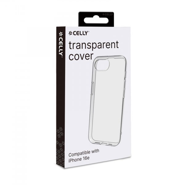 Celly iPhone 16e/17e Deksel GELSKIN Transparent
