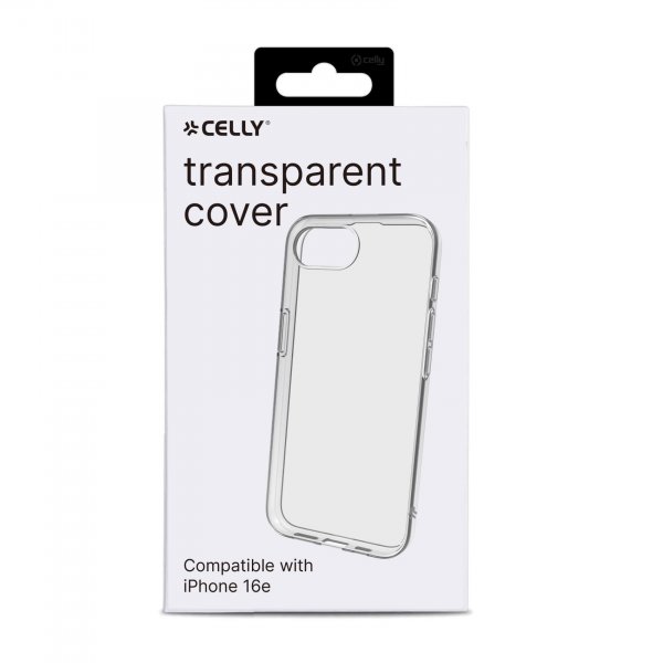 Celly iPhone 16e/17e Deksel GELSKIN Transparent