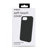 Celly iPhone 16e/17e Deksel CROMO Svart