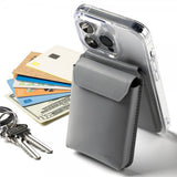 Ringke Kortholder Stand Pocket Magnetic MagSafe Light Gray