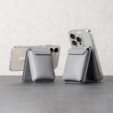 Ringke Kortholder Stand Pocket Magnetic MagSafe Light Gray