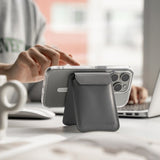 Ringke Kortholder Stand Wallet Magnetic MagSafe Light Gray