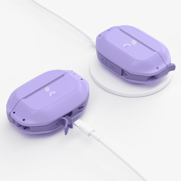 KeyBudz AirPods Pro 2 Deksel Element Series Lavendel