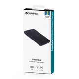 Champion Powerbank Trådløs Lading 10 000 mAh 12W Svart