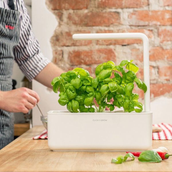 Click and Grow Smart Garden 3 Startpakke - Mellow Beige