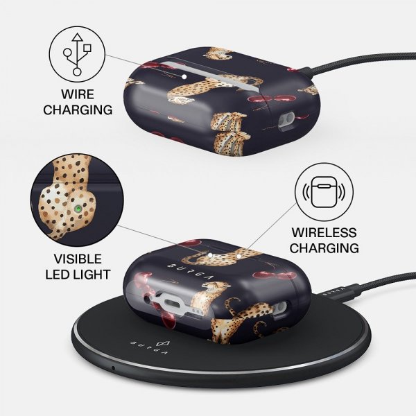 Burga AirPods Pro 3 Deksel Design Cougar