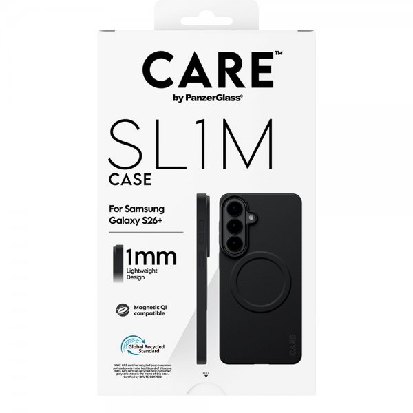 CARE by PanzerGlass Samsung Galaxy S26 Plus Deksel SL1M Svart