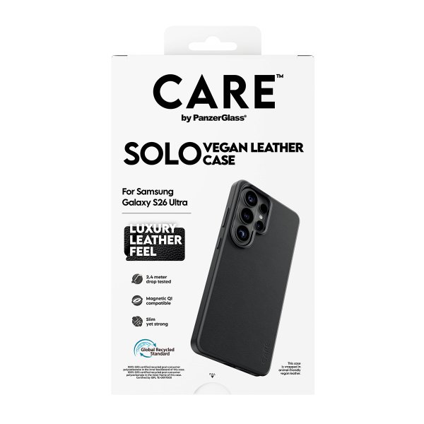 CARE by PanzerGlass Samsung Galaxy S26 Ultra Deksel Solo Svart