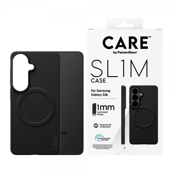 CARE by PanzerGlass Samsung Galaxy S26 Deksel SL1M Svart