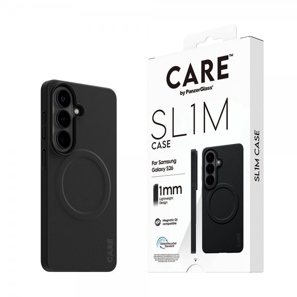 CARE by PanzerGlass Samsung Galaxy S26 Deksel SL1M Svart