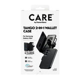 CARE by PanzerGlass Samsung Galaxy S26 Plus Etui Tango Two-in-One Wallet MagSafe Svart