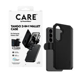 CARE by PanzerGlass Samsung Galaxy S26 Plus Etui Tango Two-in-One Wallet MagSafe Svart