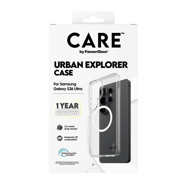 CARE by PanzerGlass Samsung Galaxy S26 Ultra Deksel Urban Explorer MagSafe Transparent
