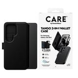 CARE by PanzerGlass Samsung Galaxy S26 Ultra Etui Tango Two-in-One Wallet MagSafe Svart