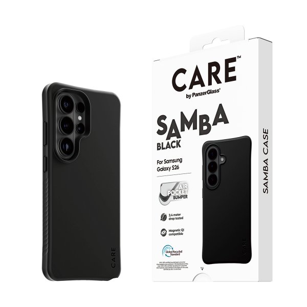 CARE by PanzerGlass Samsung Galaxy S26 Ultra Deksel Samba MagSafe Svart
