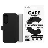 CARE by PanzerGlass Samsung Galaxy S25 Edge Etui Tango Two-in-One Wallet MagSafe Svart