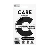 CARE by PanzerGlass Samsung Galaxy S25 Edge Etui Tango Two-in-One Wallet MagSafe Svart