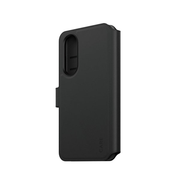 CARE by PanzerGlass Samsung Galaxy S25 Edge Etui Tango Two-in-One Wallet MagSafe Svart